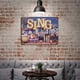 thumbnail image 4 of ¡Canta! Cartel Metálico, Decoración de Pared de Cartel Metálico Personalizado para Regalos de Fans, Amigos, Familia y Amantes 20*30CM, 4 of 6