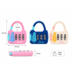 thumbnail image 2 of Pack 3 Candados de Seguridad con Contraseña Colores Variados para Mochila, Maleta y Locker, 2 of 3