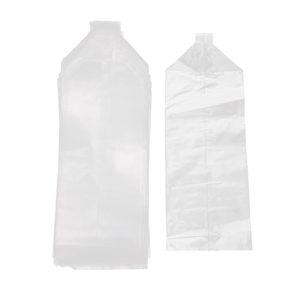 50 Uds. Bolsas De Plástico Para Transporte Y Transferencia De Peces Ornamentales Sello De Soldadura 12x33cm