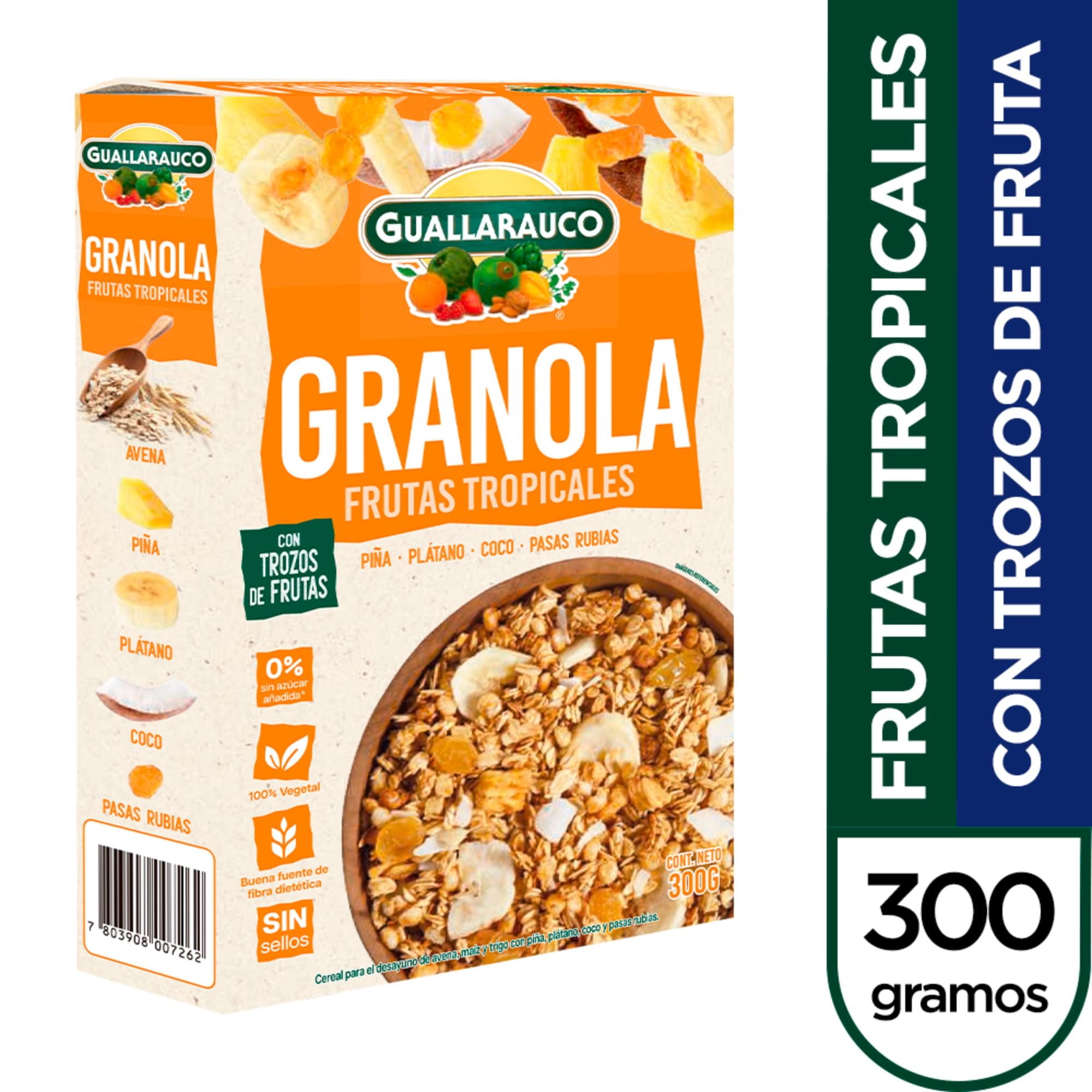 Granola Tropical 300 g Guallarauco