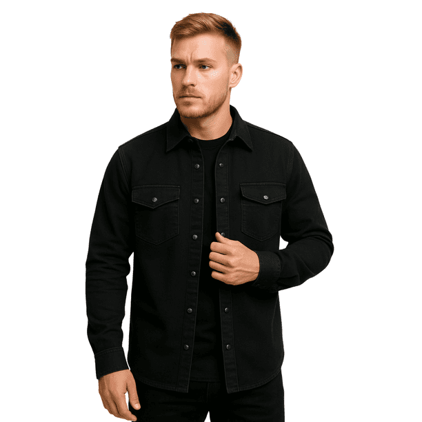 Chaqueta Sobrecamisa Denim Croacia Hombre