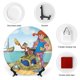 thumbnail image 3 of Plato Decorativo de Porcelana Fina Pippi Calzaslargas 15 cm, 3 of 6
