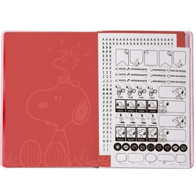 Libreta Tapa Dura Snoopy  Mooving