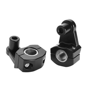 Magideal - Elevador Genérico De Abrazaderas Para Manillar De Motocicleta, Abrazaderas De Elevación De 2 ""Para Motocicleta, Elevadores De Manillar Pivotantes Prof