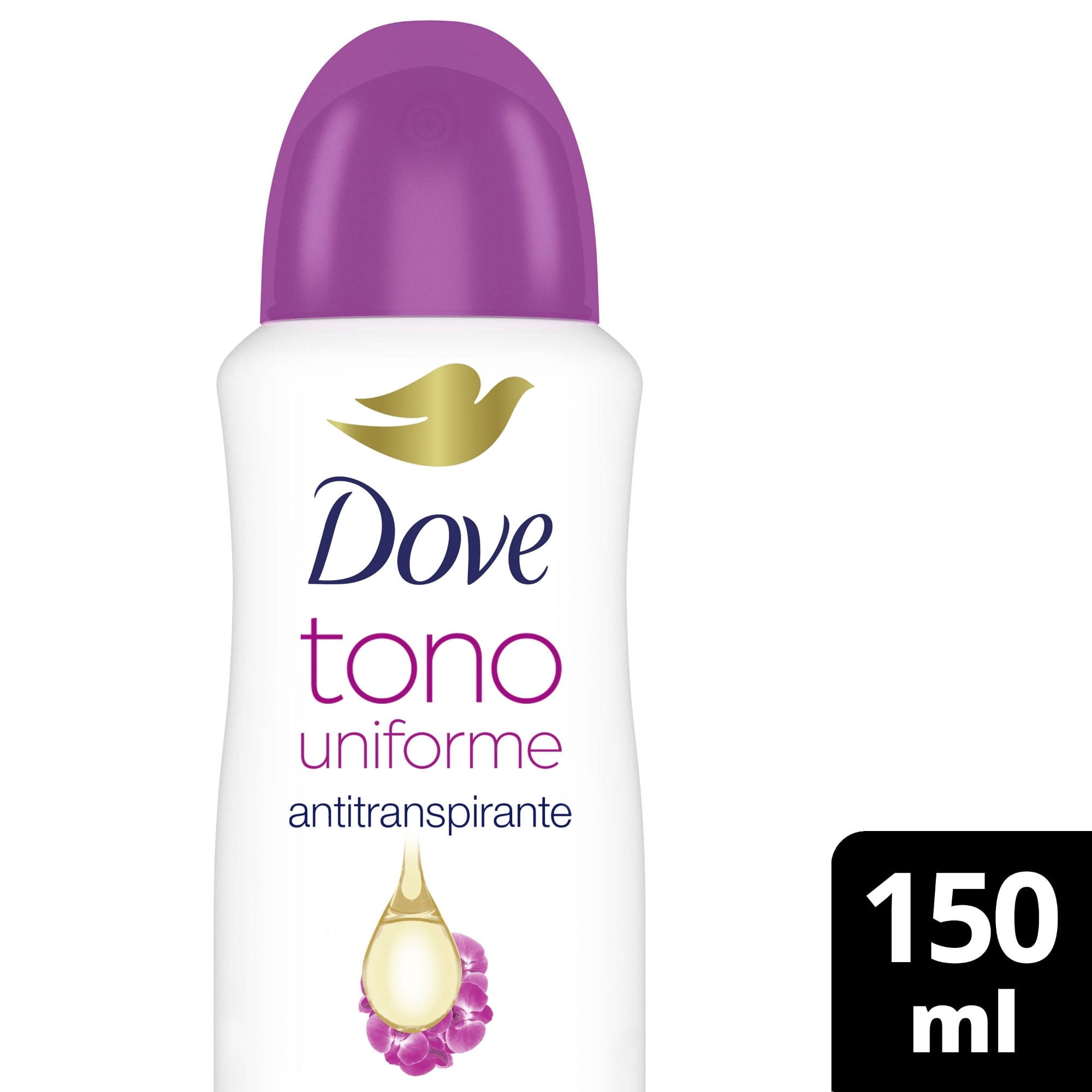 Desodorante Aerosol Dove Tono Uniforme Orquídea Mujer