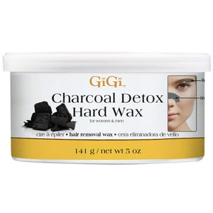 Cera Dura Gigi Charcoal Detox Para Depilación Facial (150 Ml)