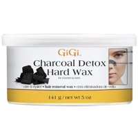 Cera Dura Gigi Charcoal Detox Para Depilación Facial (150 Ml)
