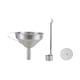 thumbnail image 5 of Embudo de vino Embudo de cocina de acero inoxidable de grado alimenticio Embudo de aceite líquido Embudo para aceite de cocina líquido Herramienta de Diámetro de la boca 53 cm, 5 of 5