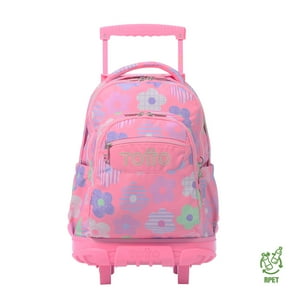 Totto - Mochila Escolar Con Ruedas Bomper Renglon Margaly