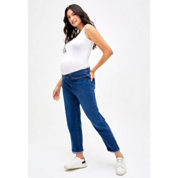 Jeans Mujer Maternal MADE RECTO Azul 42