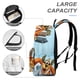 thumbnail image 4 of Mochila Desmarcar Hong Kong Phooey Estilo Campus 42x30x15 cm, 4 of 6