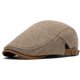 thumbnail image 1 of Meioro gorro newsboy para hombre de tweed con diseño espiga, 1 of 3