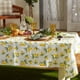 thumbnail image 3 of Mantel DII Summer Lemon de vinilo con parte trasera de franela, 70 cm, redondo, 3 of 6