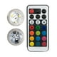 thumbnail image 1 of Luces LED Sumergibles 13 Colores Luces De Té Para Días Festivos Aniversarios Evento 2 Luces, 1 of 3