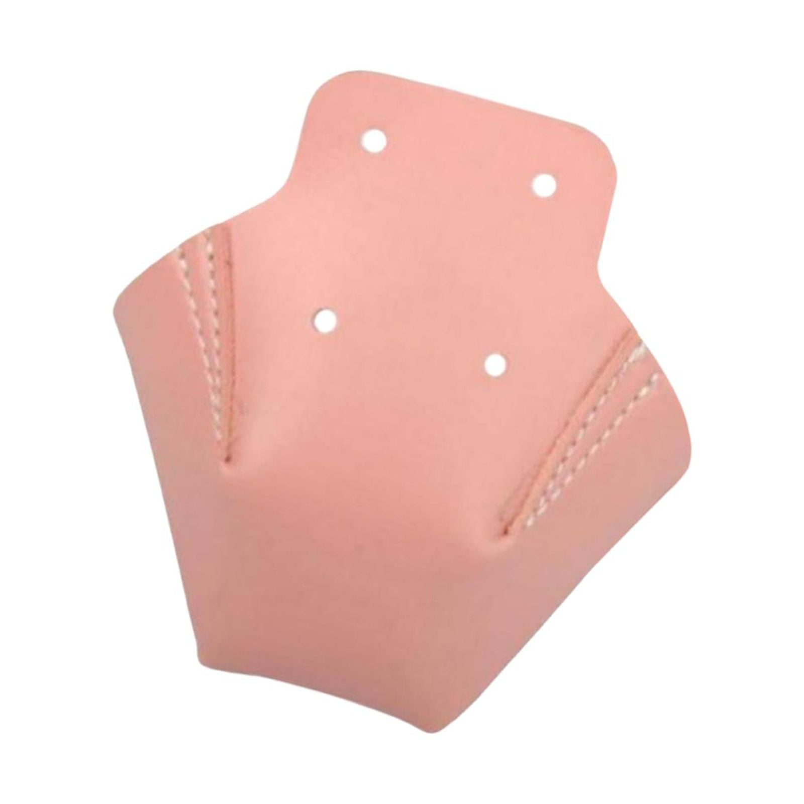 Magideal - 1 Uds Protector Del Dedo Del Pie Del Patín De Ruedas De Cuero Pu Reemplazar La Cubierta Del Dedo Del Pie Extraíble Fácil De Instalar Protector Del Zap Rosa