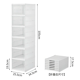 thumbnail image 3 of Cajas Organizadoras Apilables Para Zapatos 6 Unidades Plegables Generac, 3 of 6