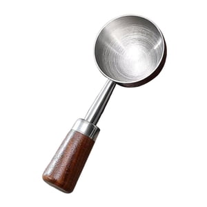 Bothyi - Cuchara De Café De 15 Ml/30 Ml, Cuchara Para Granos De Café, Para Té Suelto, Ingredientes Y Condimentos, 9,7 Cm X 3,5 Cm, Plateada