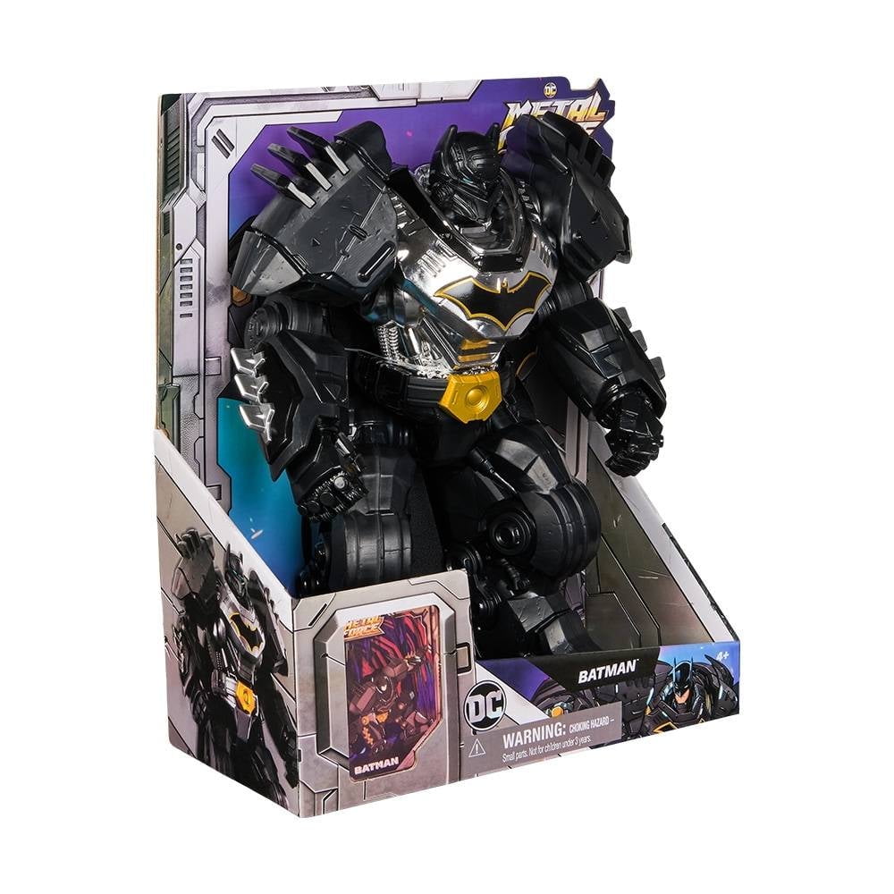 Spin Master - Figura De Acción Spinmaster Metal Force Batman 12 Pulgadas