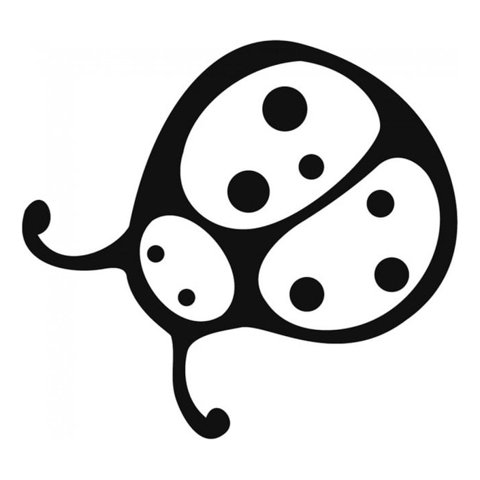 Rienda Libre Graphics - Decomural Cartoon Ladybird Ladybug Kids Ws-16159