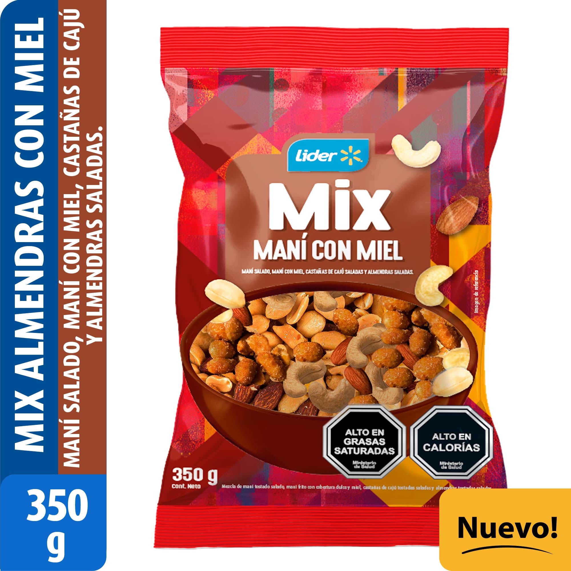 Mix Maní Con Miel 350 g