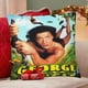 thumbnail image 4 of Jorge de la Jungla Fundas de almohada de terciopelo con tema, regalos de funda de almohada, decoración para el hogar, cojín de lanzar, regalo de cumpleaños para fans y parejas.50*50cm., 4 of 6