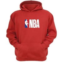 Genérico - Polerón Canguro National Basketball Asociation Nba Rojo Talla Xs Unisex