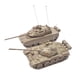 thumbnail image 5 of 2 Piezas 1/72 Kits De Modelo De Tanque De Construcción Artesanal Para Exhibición Recuerdo Niño Amarillo, 5 of 5