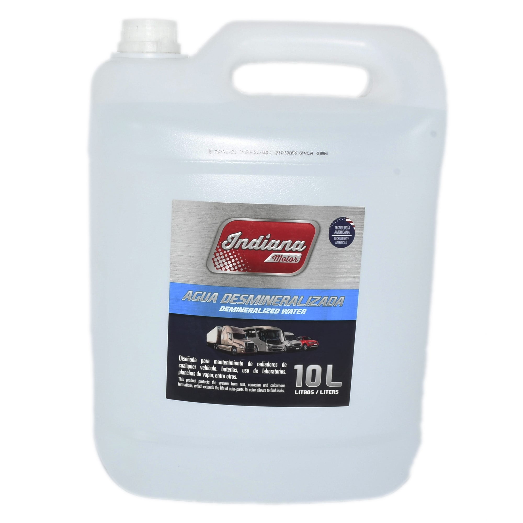 Indiana - Agua Desmineralizada 10 Lts