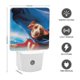 thumbnail image 2 of Underdog / El Perdedor Luz nocturna LED con sensor de anochecer a amanecer para dormitorio, baño, pasillo, escaleras - Lámpara LED nocturna de enchufe, 0.5W - 1 pieza, 2 of 6