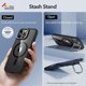 thumbnail image 3 of Funda de teléfono ESR para iPhone 15 Pro Max con MagSafe Clear Black, 3 of 9