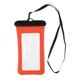 thumbnail image 5 of bolsa de aire impermeable bolsa de teléfono flotante bolsa de bolsa seca con cordón naranja, 5 of 5