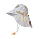 thumbnail image 3 of Sombrero Para El Sol Para Niños, Plegable, Cómodo, De Verano, Lindo Sombrero Para El Sol Con Solapa Para El Cuello, Dinosaurio Gris, 3 of 3