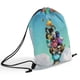 thumbnail image 5 of Fuera del Nido Mochila de Cuerdas para Deportes y Gimnasio, Bolsa de Cuerdas Resistente al Agua, Bolsa Cinch, 30×40cm, 5 of 6