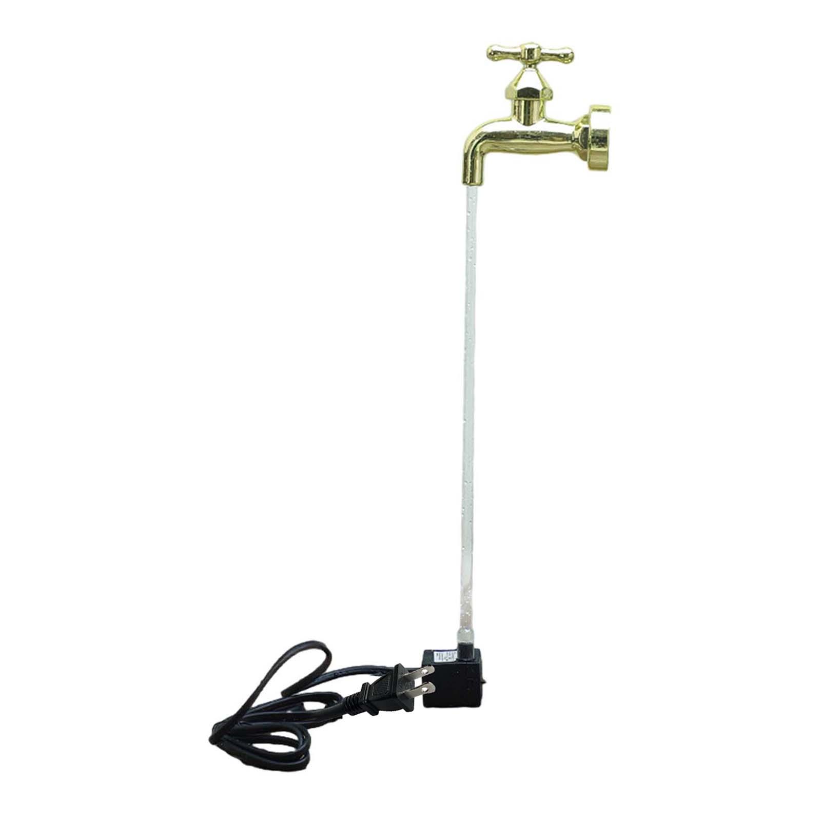 Ioensy - Grifo Flotante Para Jardín, Porche, Caño Invisible, Regadera, Fuente