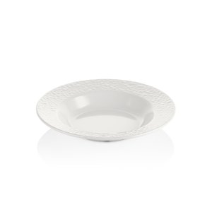 Kulsan - Plato Hondo Melamina Blanco 20 Cm Linea Kplus