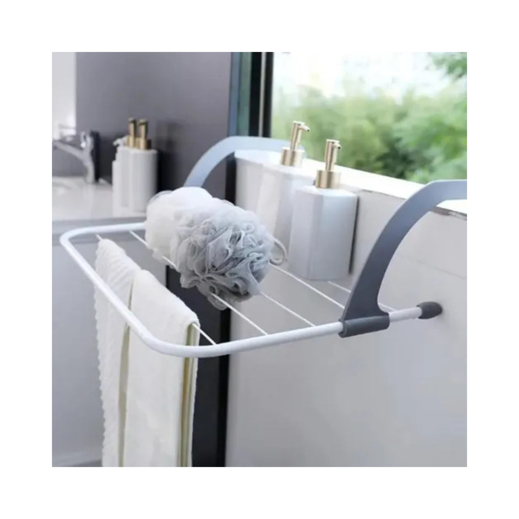 Genérico - Tendedero Secador De Ropa Plegable Colgador Para Balcón