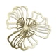 thumbnail image 1 of Decoración de Pared de Flores de Metal, Decoración Floral para Colgar en la Pared, Dorado, 1 of 2