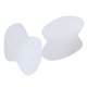 thumbnail image 5 of 2Pcs Toe Bunion Separator Corrector Alisador Gel Alivio Del Dolor Para Unisex M White, 5 of 5