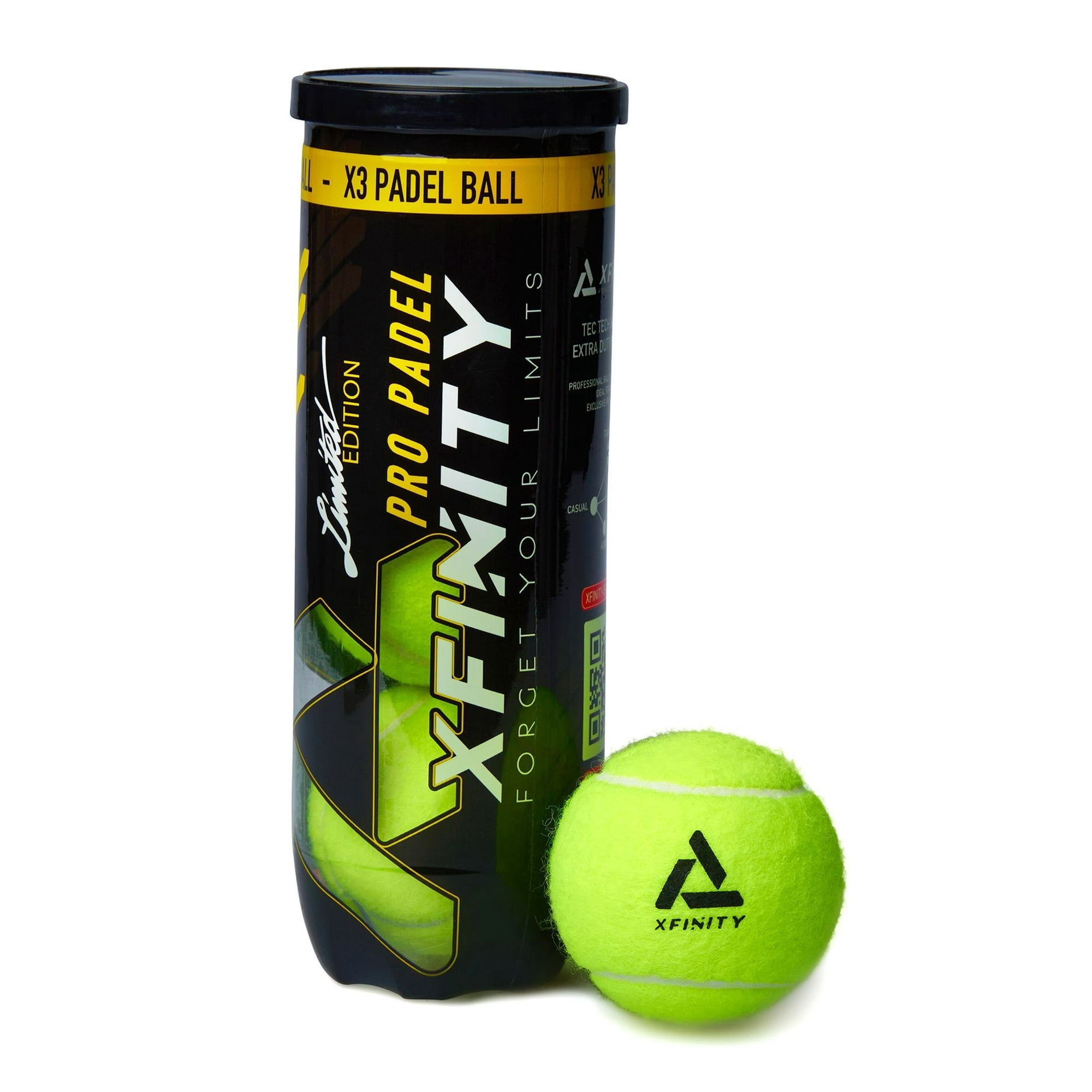 Xfinity - Tarro De 3 Pelotas De Padel