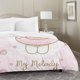 thumbnail image 2 of DIEZ The Girls My Bunny Melody Theme Bedding Set3 Piece 3D Melody Flowers Printed Breathable Durable Microfiber Comforter SetGifts for Boys and Girls Twin, 2 of 5
