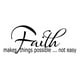 thumbnail image 1 of Decomural Faith Make Things Possible Bible WS-15130, 1 of 2