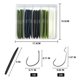 thumbnail image 4 of Kit de Anzuelos y Gusanos Senko SANTKOL 30 Piezas de 12,7 cm, 4 of 6