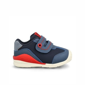 Zapatilla Niño Bubblegummers Bio Fit Azul-Rojo