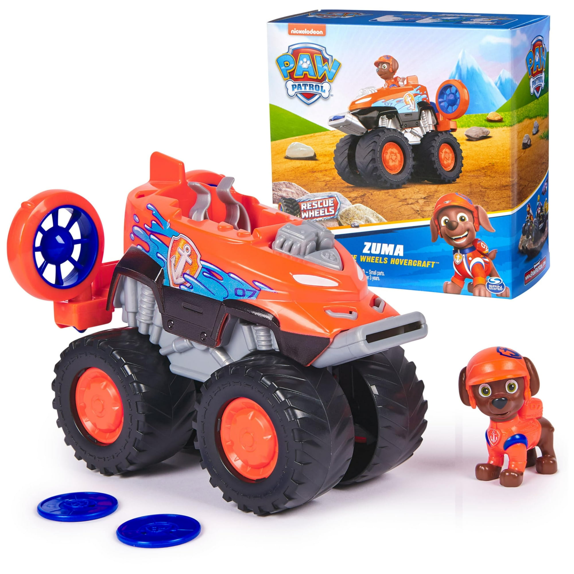 Camión De Juguete Paw Patrol Rescue Wheels Zuma's Hovercraft Hace Más De 3 Años