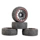 thumbnail image 4 of Paquete De 4 Neumáticos De Goma De 65 Mm Para WLtoys 144001 124018 On/Off Road Car Accs G, 4 of 5