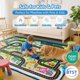 thumbnail image 3 of Alfombra de juego Cavorel Kids 122x183 cm Calle de la ciudad, 3 of 7