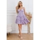thumbnail image 3 of Vestido Corto Sexy Verano Mujer Escote V Fiesta Casual Pabilos 330, 3 of 3