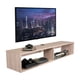 thumbnail image 5 of Rack TV Con Capacidad Hasta 65" Flotante 2 Espacios 26,5x150x32 Cm Beige, 5 of 9