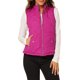 thumbnail image 5 of INSPIRE CHIC Chalecos de Abrigo para Mujer Cuello Alto Chaleco Acolchado con Cremallera Fucsia M, 5 of 7