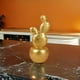 thumbnail image 5 of Adorno Cactus De Resina Dorado Decoracion Mesa Oficina D1, 5 of 6